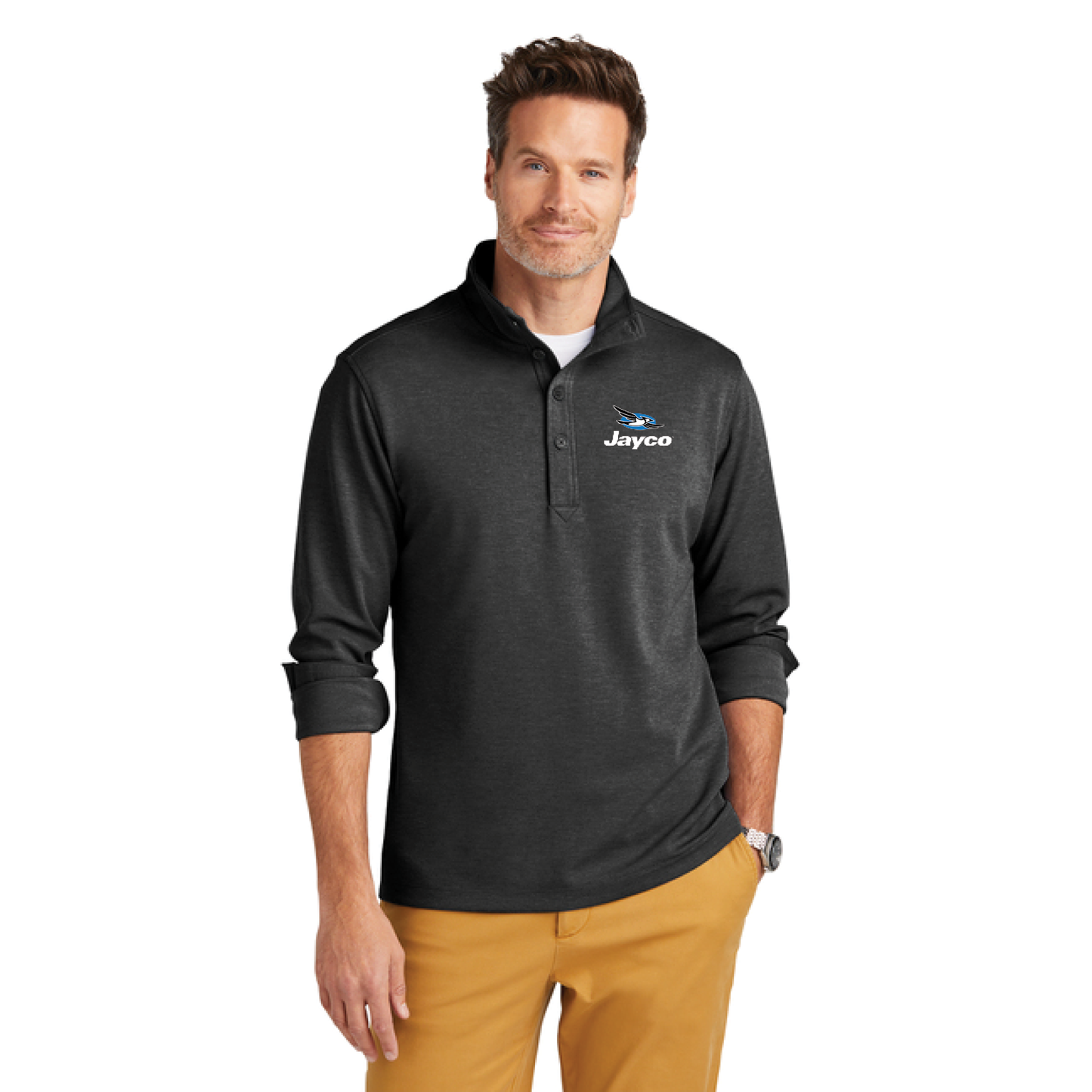 Brooks Brothers® Mid-Layer Stretch 1/2-Button