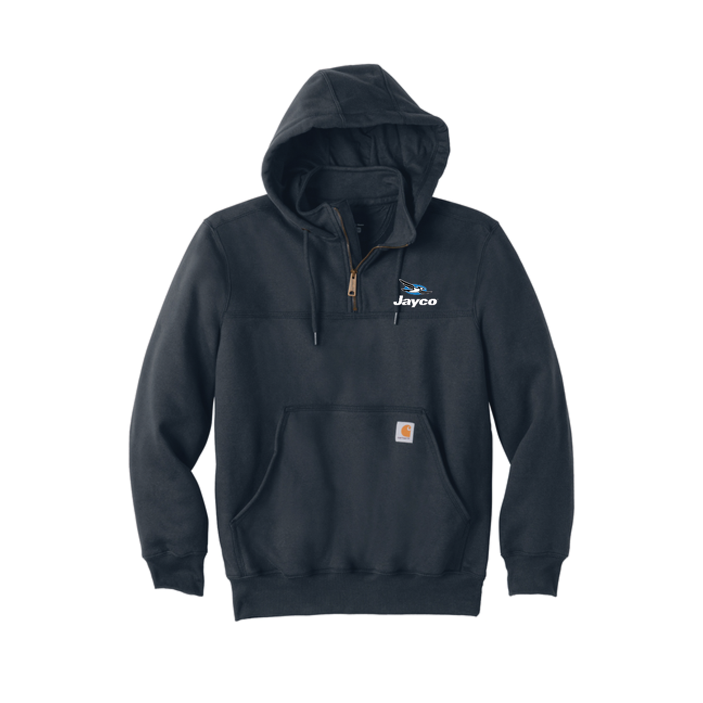 Carhartt® Rain Defender® Paxton Heavyweight Hooded Zip Mock Sweatshirt - CT100617
