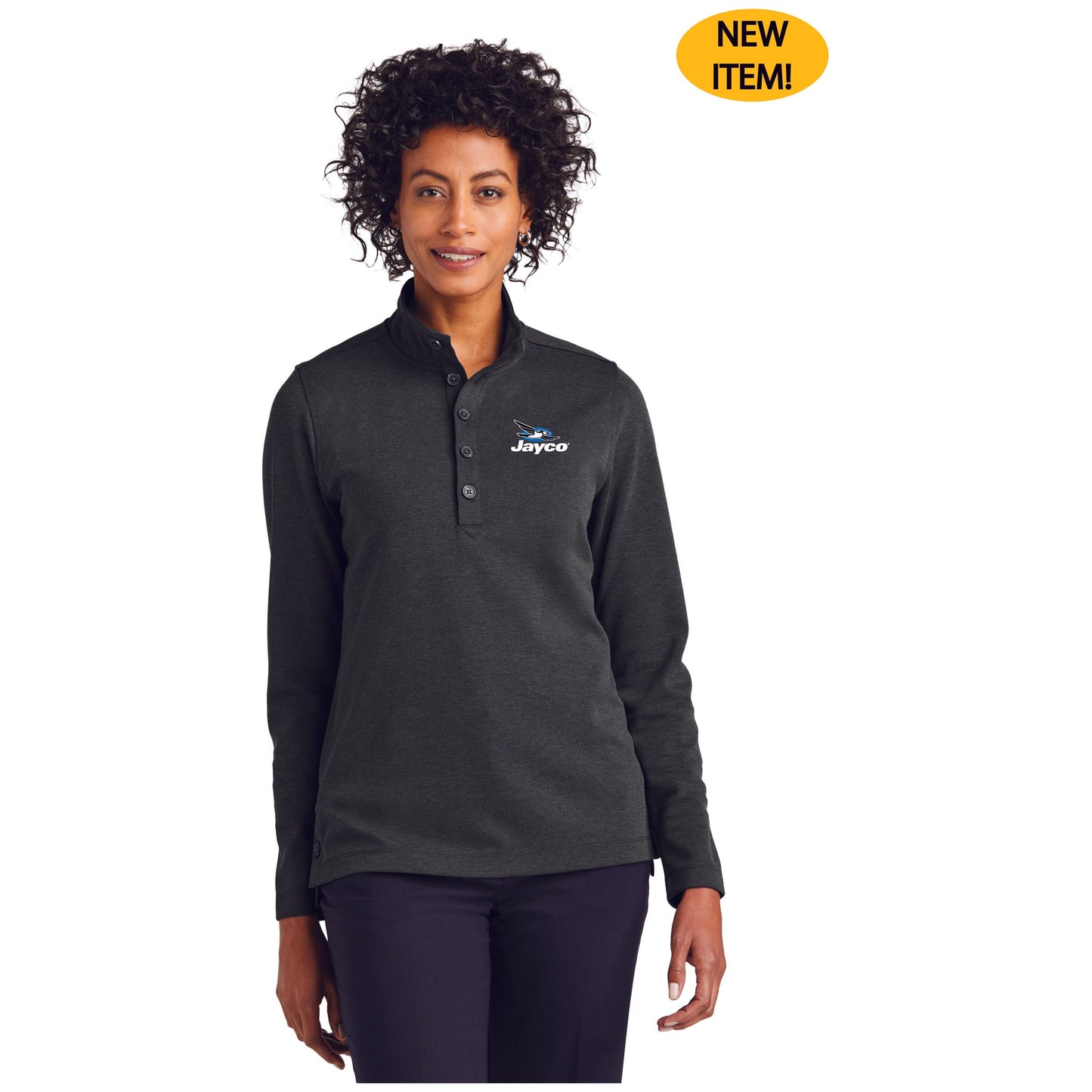 Brooks Brothers® Women’s Mid-Layer Stretch 1/2-Button - BB18203