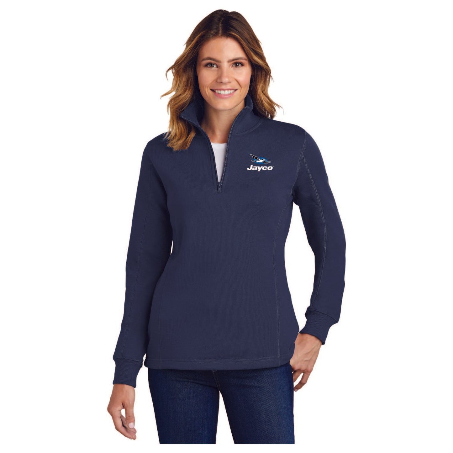 Sport-tek Ladies 1/4 Zip Sweatshirt - LST253