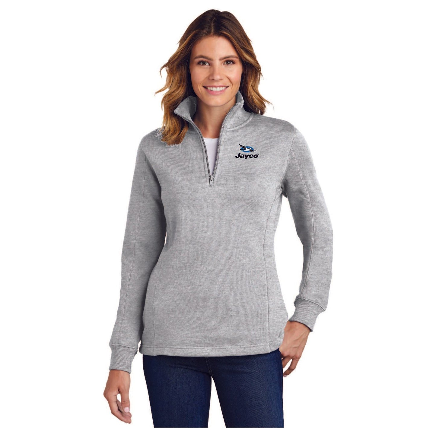 Sport-Tek® Ladies 1/4-Zip Sweatshirt - LST253