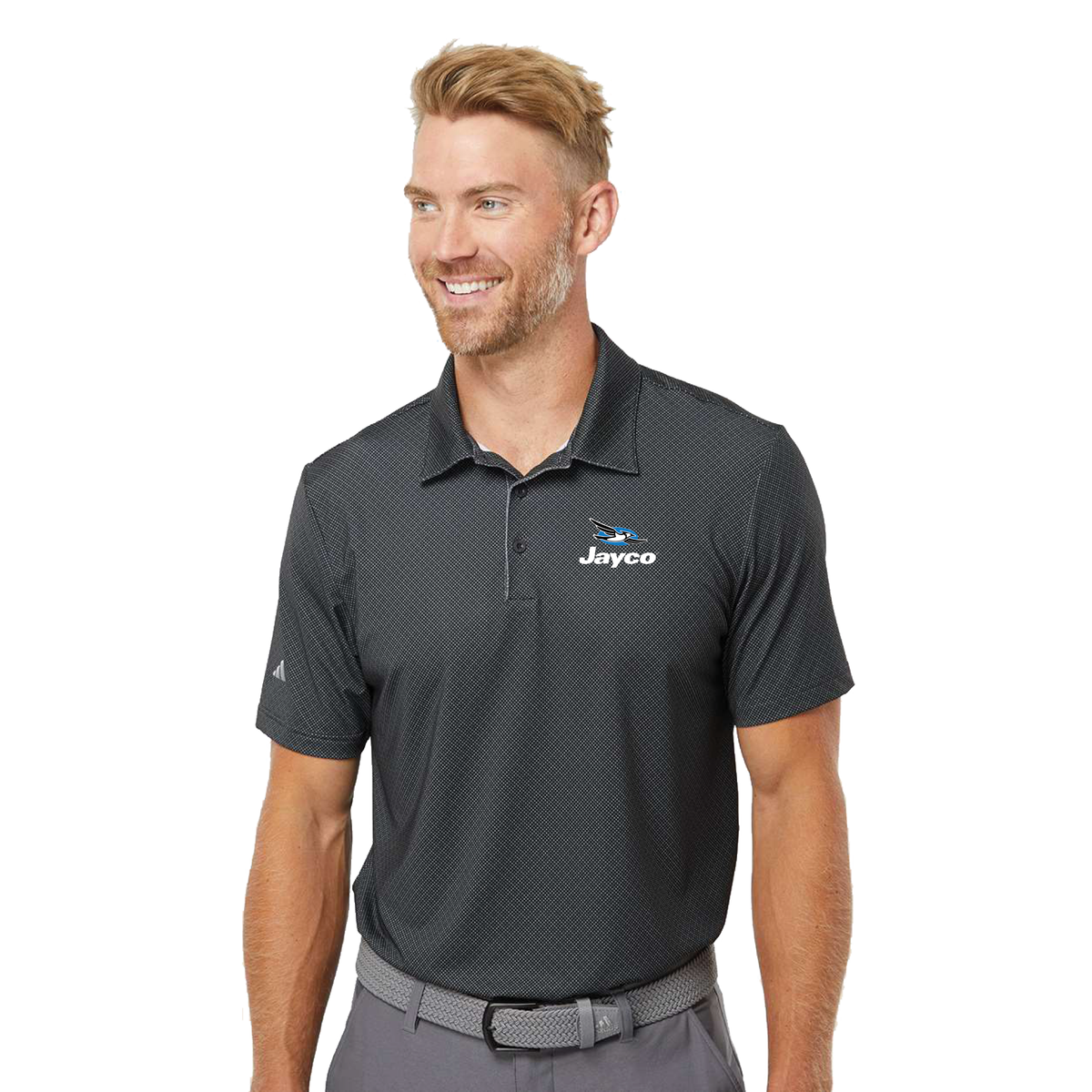 Adidas Men's Ultimate365 Diamond Dot Print Polo