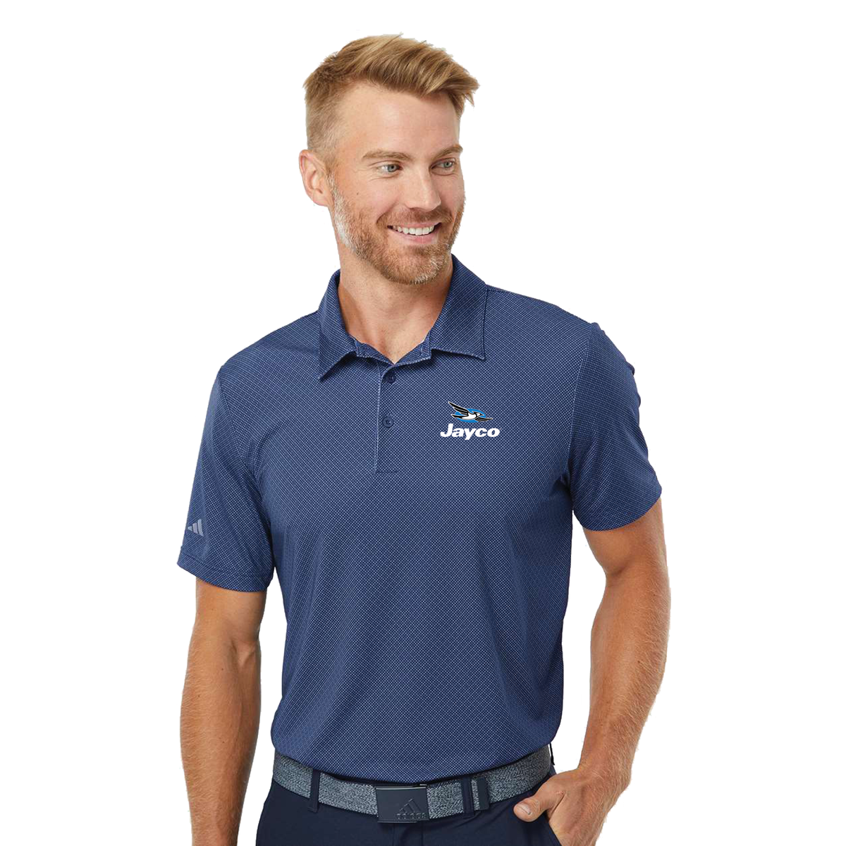 Adidas Men's Ultimate365 Diamond Dot Print Polo