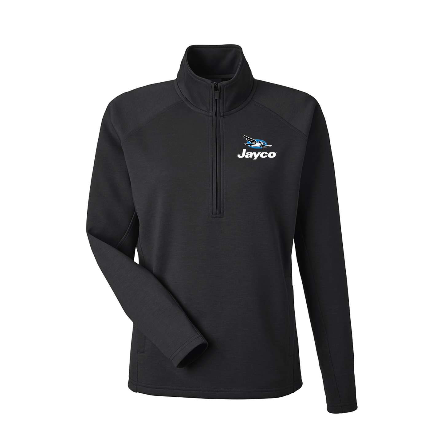 J.America Ladies Apex Fleece 1/4 Zip