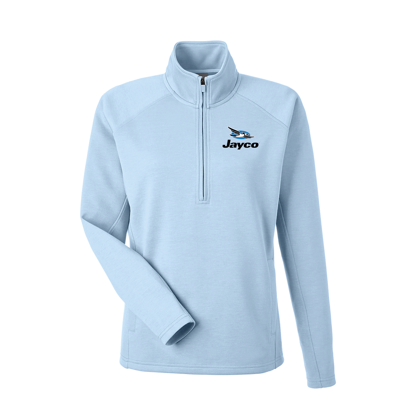 J.America Ladies Apex Fleece 1/4 Zip