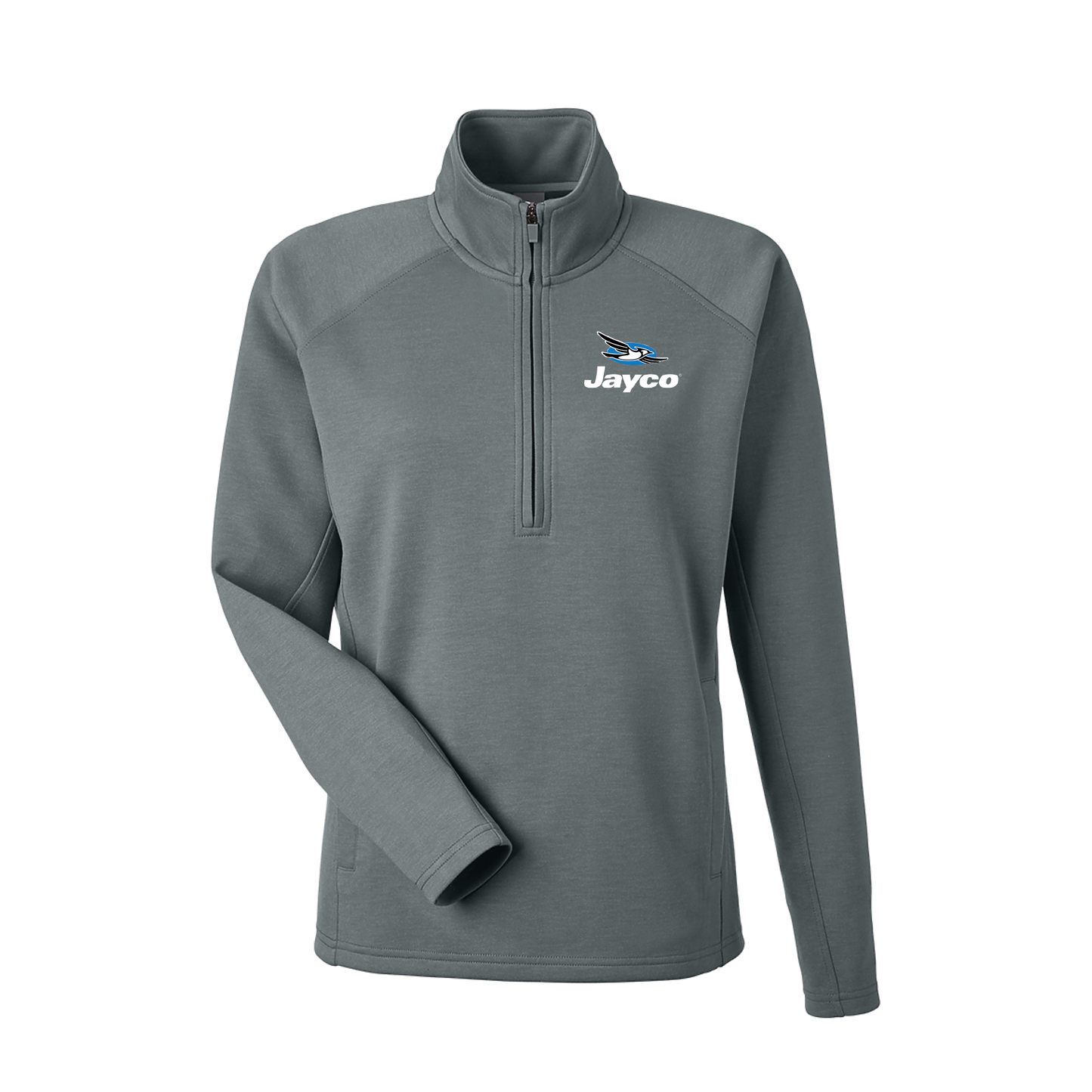 J.America Ladies Apex Fleece 1/4 Zip