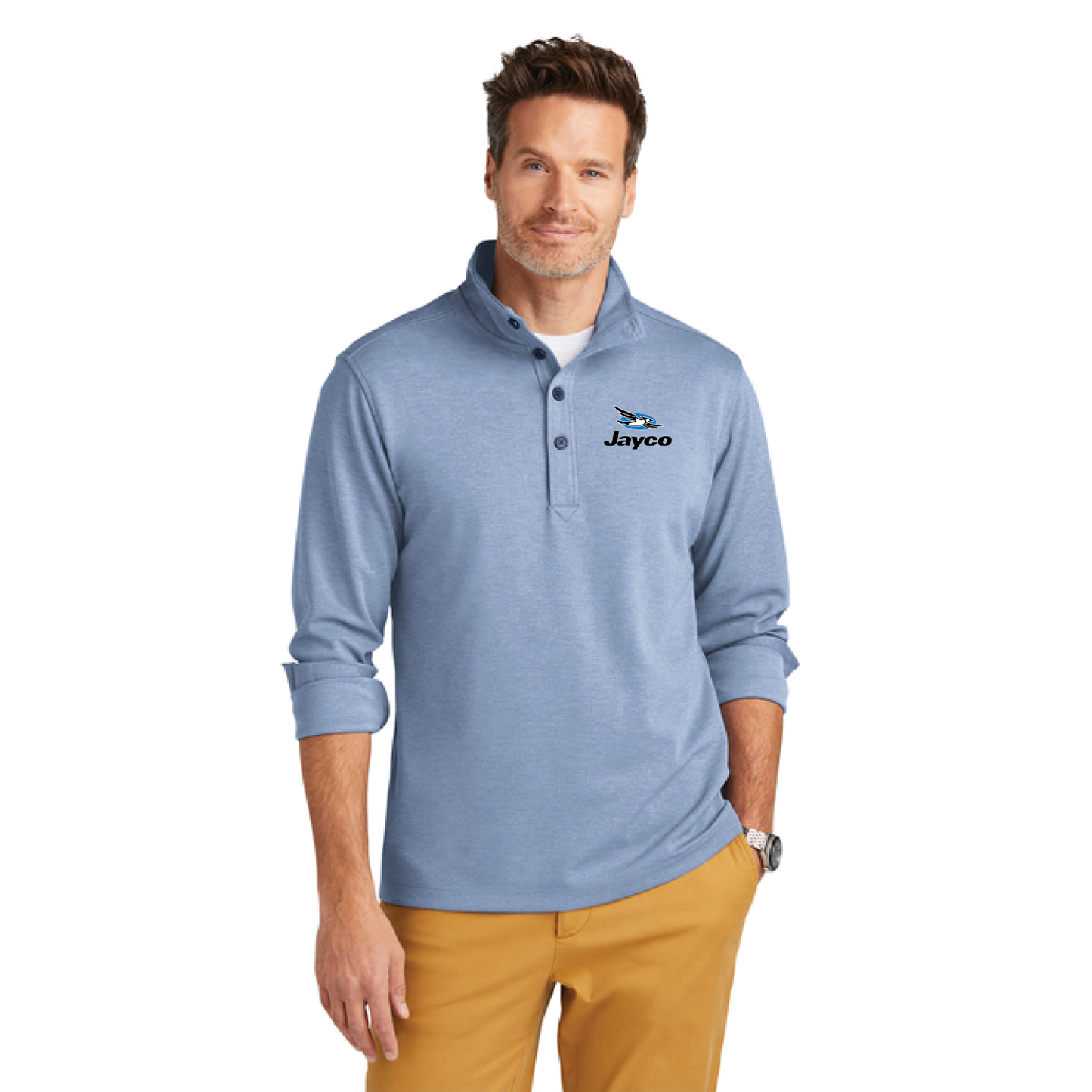 Brooks Brothers® Mid-Layer Stretch 1/2-Button