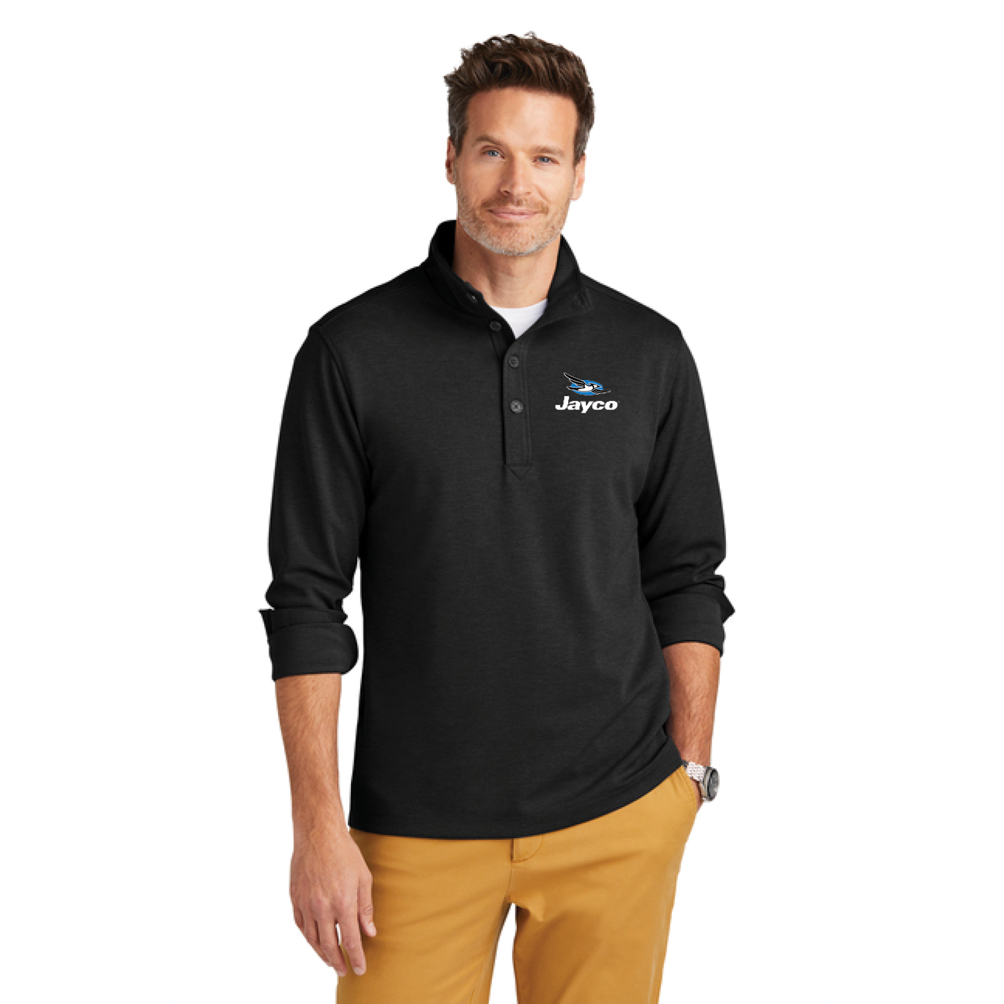 Brooks Brothers® Mid-Layer Stretch 1/2-Button
