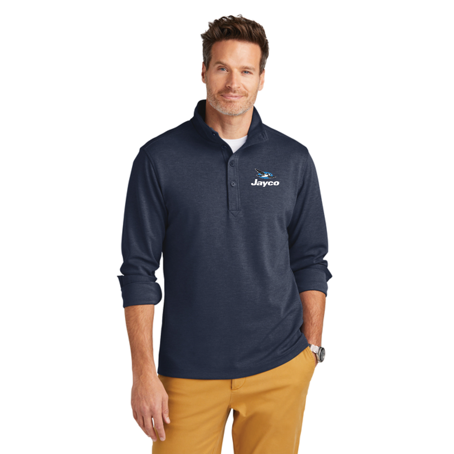Brooks Brothers® Mid-Layer Stretch 1/2-Button