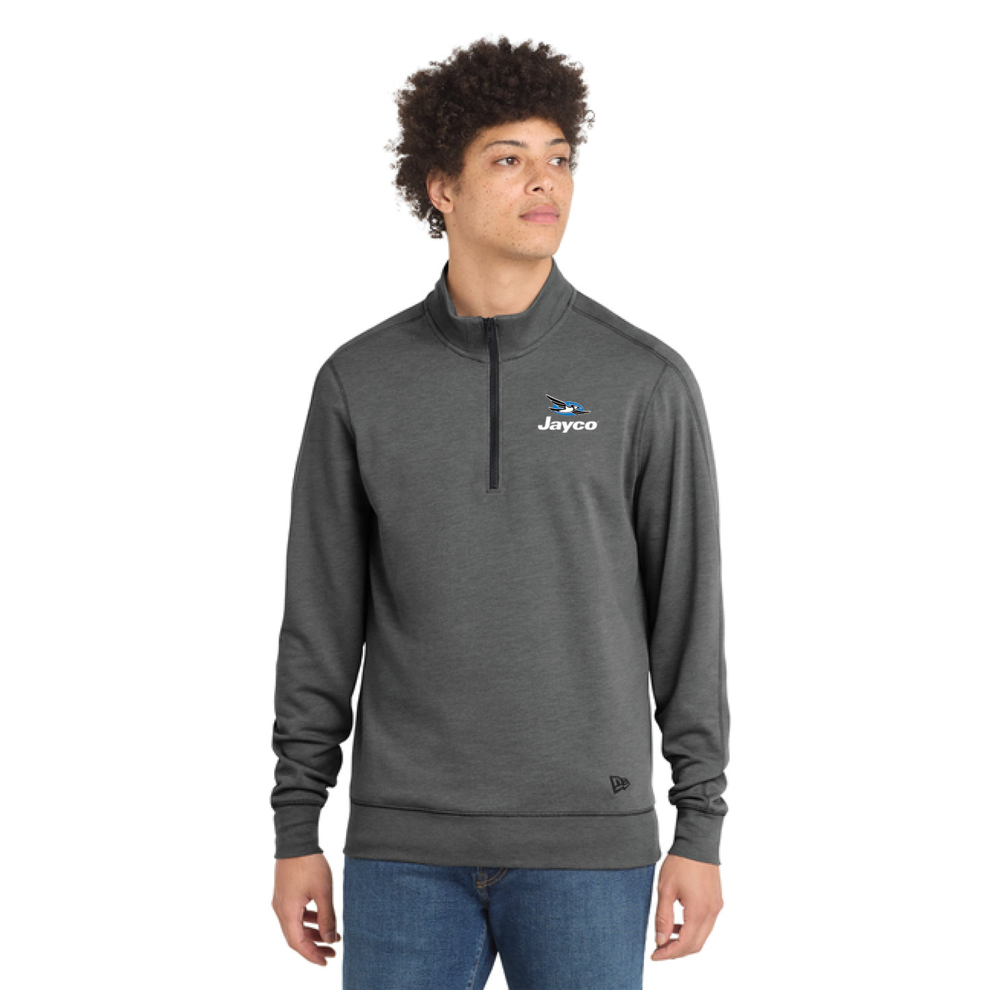 New Era® Tri-Blend Fleece 1/4-Zip Pullover