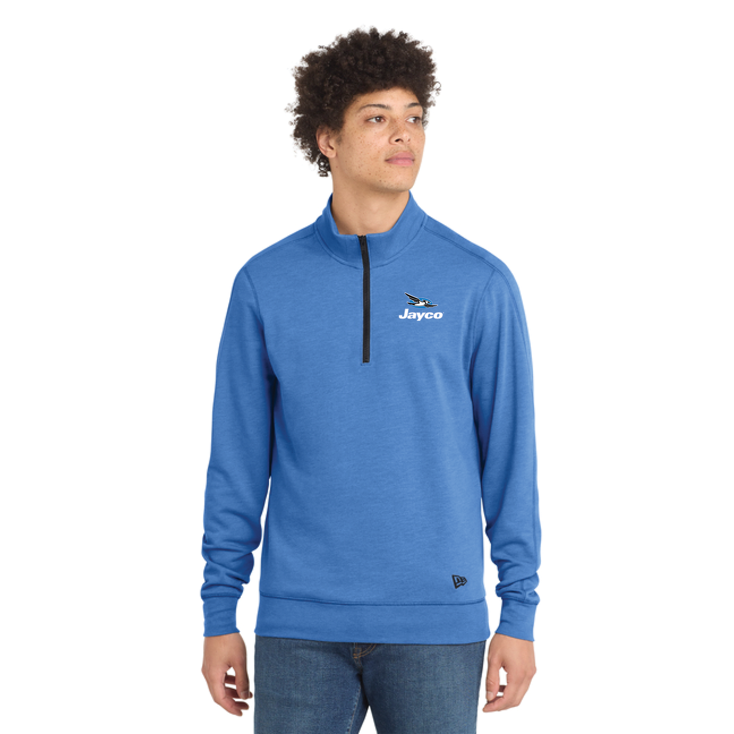 New Era® Tri-Blend Fleece 1/4-Zip Pullover