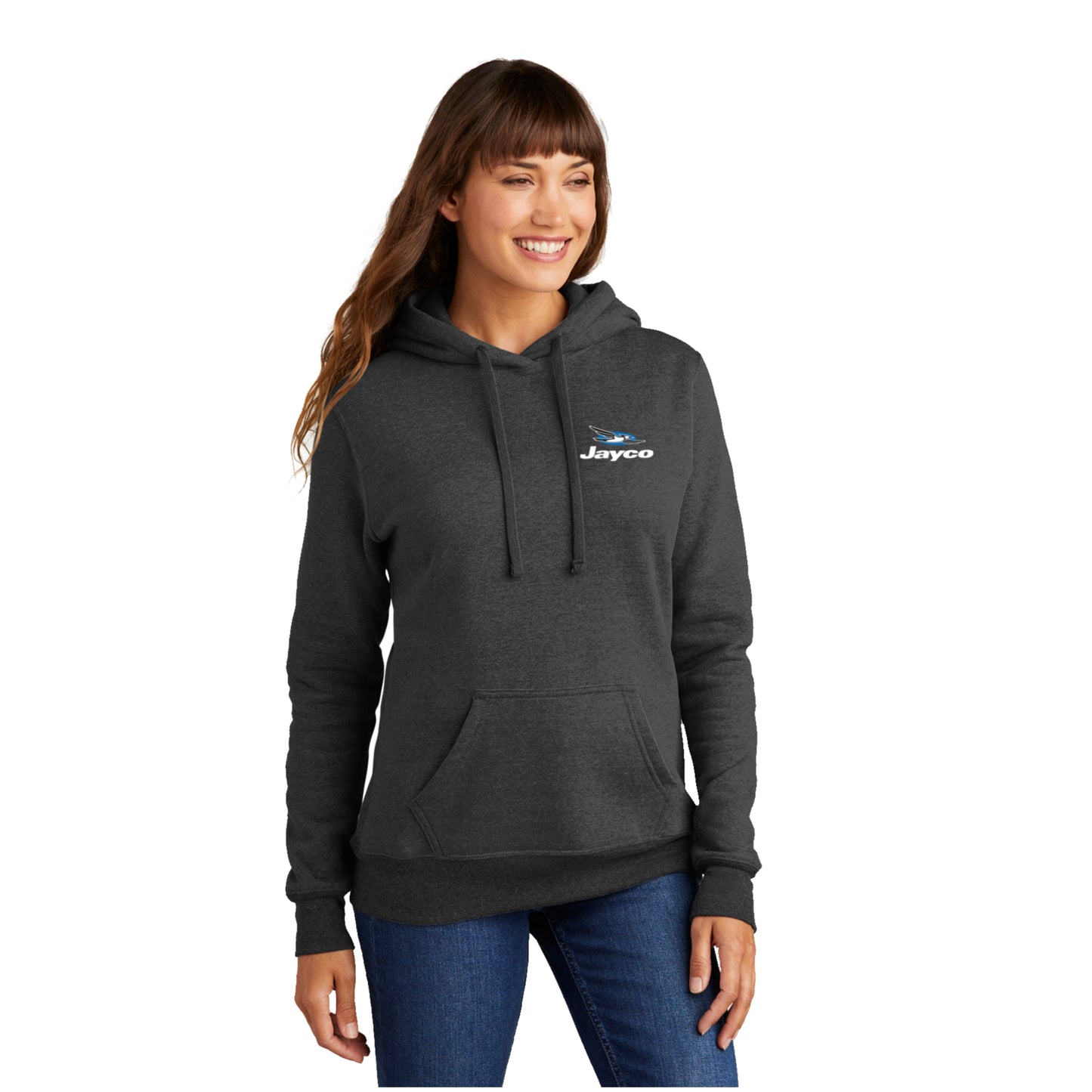 Port & Company ® Ladies Core Fleece Pullover Hooded Sweatshirt- LPC78H ...