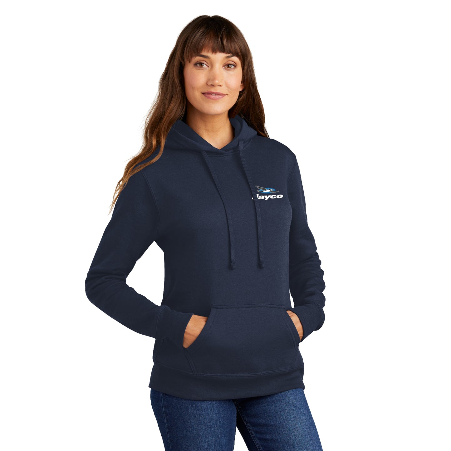 Port & Company ® Ladies Core Fleece Pullover Hooded Sweatshirt- LPC78H