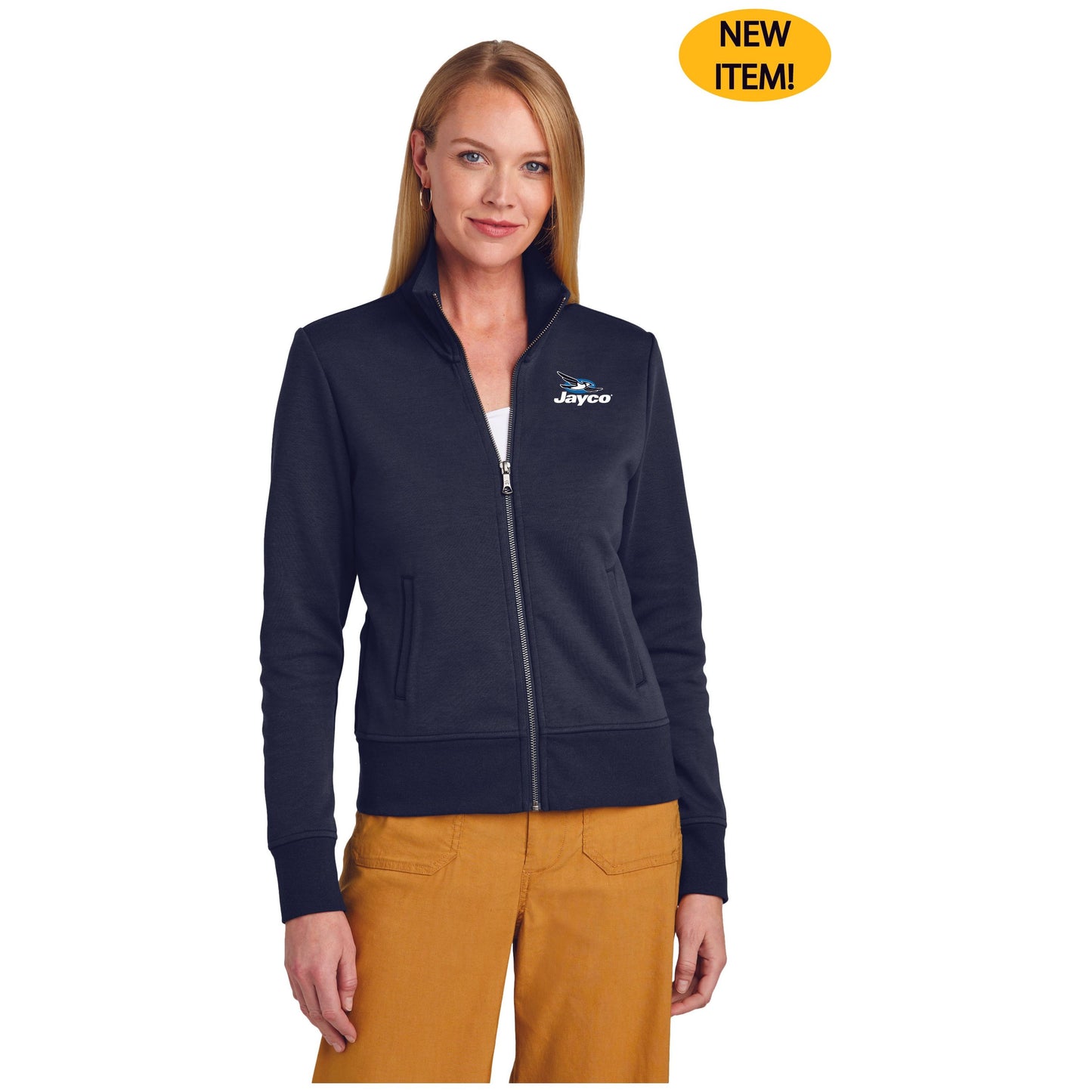 Brooks Brothers® Women’s Double-Knit Full-Zip - BB18211