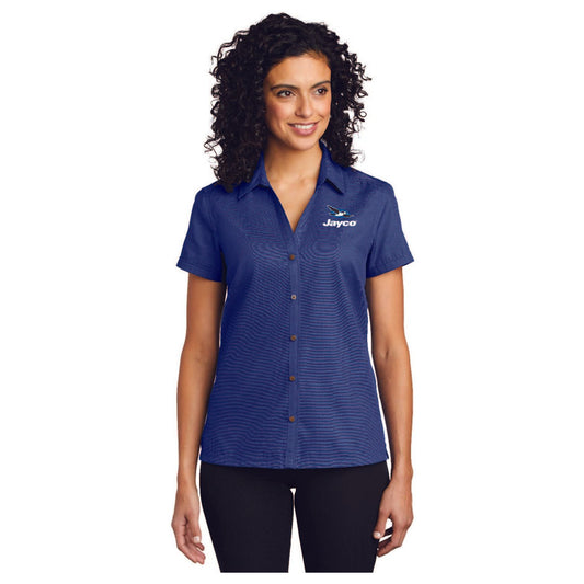 Ladies' Port Authority® Textured Camp Shirt - L662
