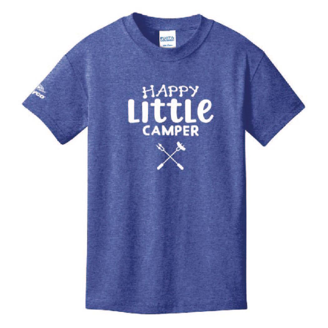 HAPPY LITTLE CAMPER T SHIRT - PC54Y